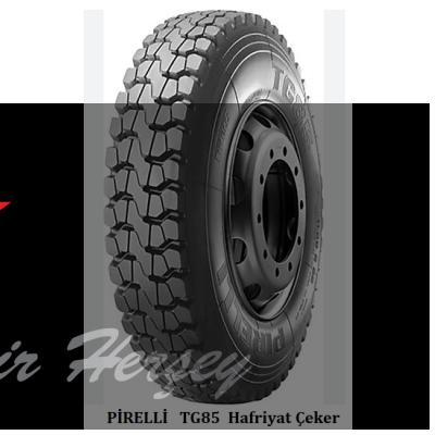 12R22.5       PİRELLİ TG85 152/148L HAFRİYAT ÇEKER TİP
