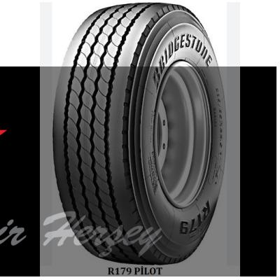 385/65R22.5 BRIDGESTONE R179  (160K)  ASFALT PİLOT