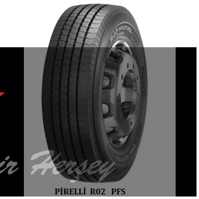 385/65R22.5 TL 164K (158L) M+S HL R02 PFS (KO2) ASFALT DÜZ TİP (ÖN LASTİK)