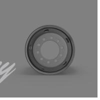 6.75*17.5    JANTSA  10 BİJON H.SIZ JUMBO TREYLER JANT   (675151)
