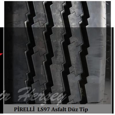 8.5R17.5   PİRELLİ  LS97   121/120M PLUS  ASFALT DÜZ TİP